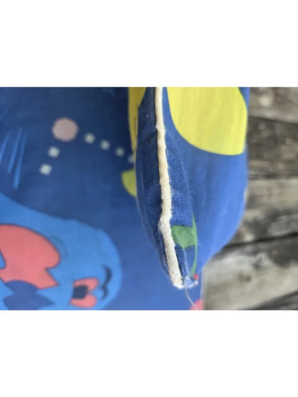 Vintage 80s Pac Man Original Pillow Midway Pair 2 Pillows
